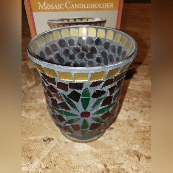 BNIOB MOSAIC CANDLEHOLDER - Picture 3 of 4